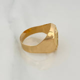 Poker Ring 4.05gr / T9 3/4 / 18K Yellow Gold $