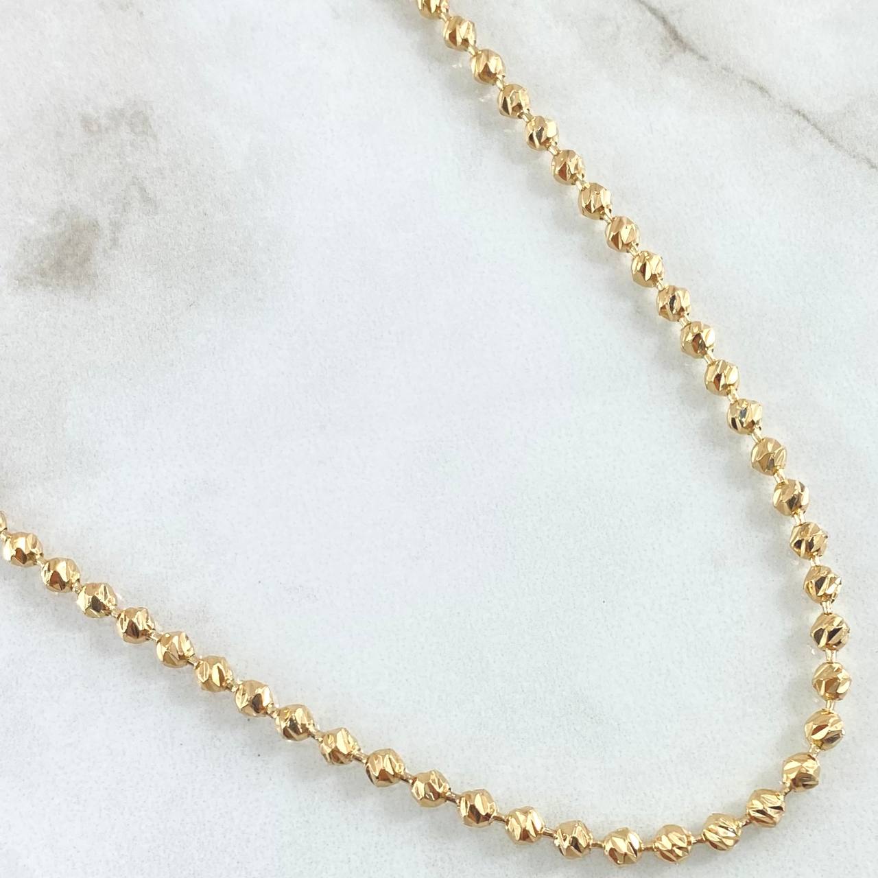 Cadena Militar 20gr / 60cm / Oro 18K ©
