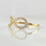 Anillo Infinito Tupido 1.8gr / T6 3/4 / Oro Amarillo 18K