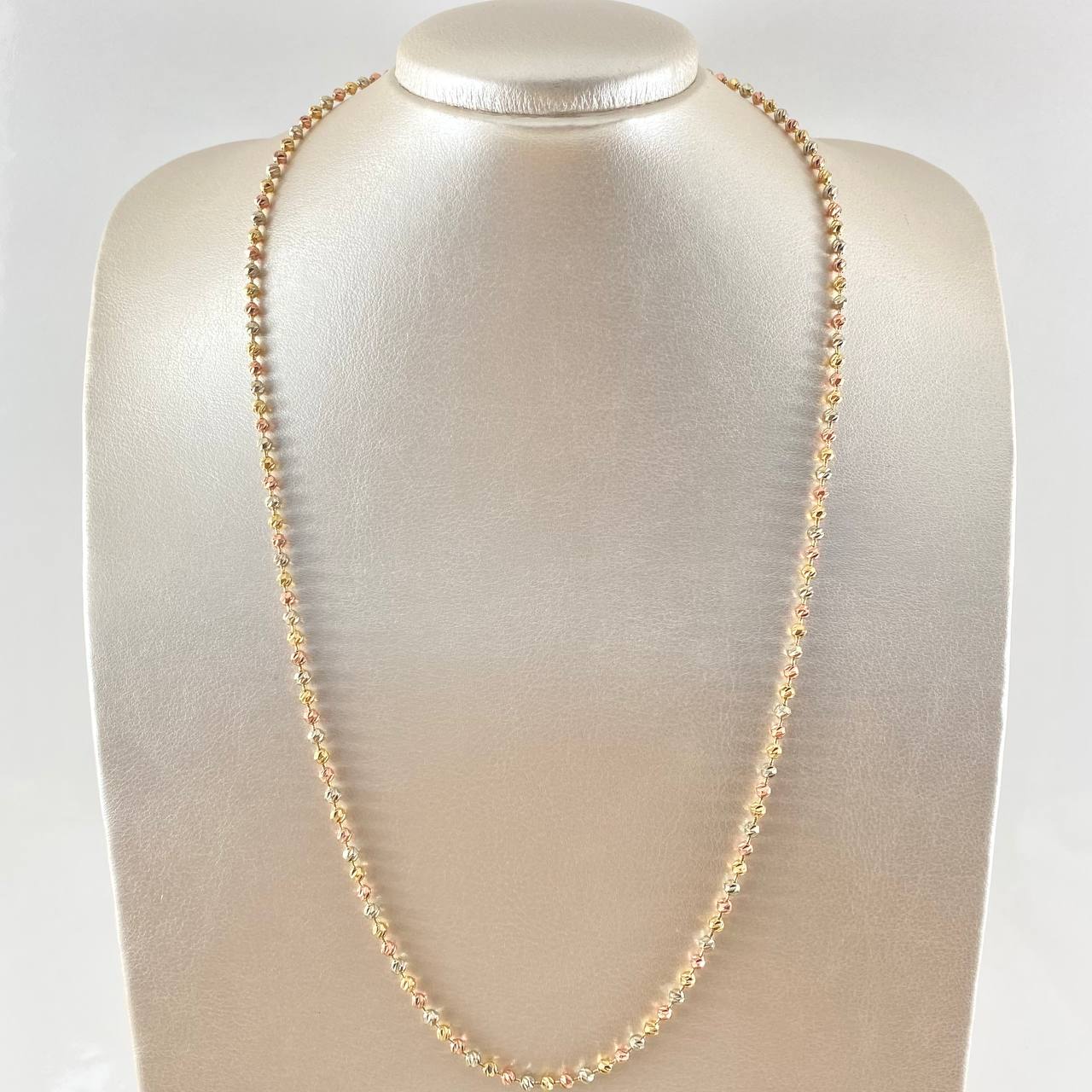Military Chain 21.35gr / 25.6in / 3mm Diamond Cut 18K Gold +0$