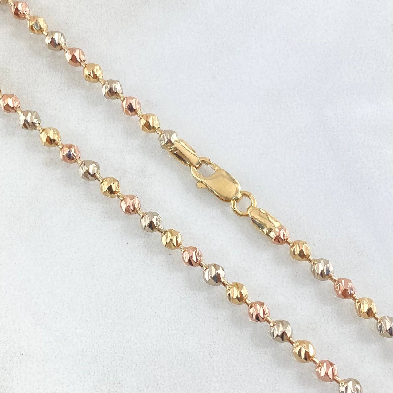 Military Chain 21.35gr / 25.6in / 3mm Diamond Cut 18K Gold +0$