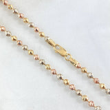 Military Chain 21.35gr / 25.6in / 3mm Diamond Cut 18K Gold +0$
