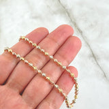 Military Chain 21.35gr / 25.6in / 3mm Diamond Cut 18K Gold +0$