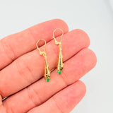 Candongas Corneta Lazo 1.15gr / 1 1/4 in / Oro Amarillo 18K