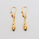 Candongas Corneta Lazo 1.15gr / 1 1/4 in / Oro Amarillo 18K ©