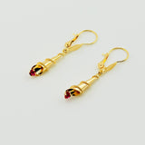 Candongas Corneta Lazo 1.45gr / 1 1/2 in / Oro Amarillo 18K