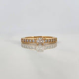 Solitaire Churumbela Ring BV 3gr / T7 / Yellow Gold 18K %