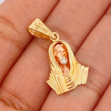 Dije Rostro Cristo 3.7gr / 1 1/4 in / Tres Oros 18K %