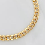 Pulso Cubano 3.8g / 7 3/4 in / 5.15mm Oro Amarillo 18K