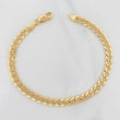 Pulso Cubano 3.8g / 7 3/4 in / 5.15mm Oro Amarillo 18K
