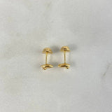 Topos Café 0.65gr / Circon Verde Oro Amarillo &