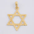 Dije Estrella de David 1.9g / 1 1/2 in Oro Amarillo 18K
