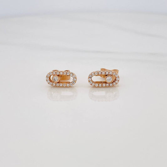 Topos Msk 2.8g / in / 5.2mm Oro Rosa 18K