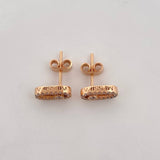 Stud Earrings Msk 2.8g / in / 5.2mm 18K Rose Gold