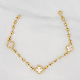 Pulso GC Trebol 4.85g / 7 3/4 in / 3.6mm Oro Amarillo 18K