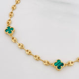 Bracelet GC Clover 3.4g / 7 1/4 in / 3.6mm Yellow Gold 18K