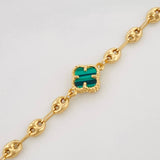 Bracelet GC Clover 3.4g / 7 1/4 in / 3.6mm Yellow Gold 18K