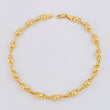 Pulso Rustico Burbuja 5.25g / 8 1/2 in / 4.7mm Oro Amarillo 18K