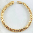 Flat Snake Bracelet 9gr / 8.3in / 18K Gold +3