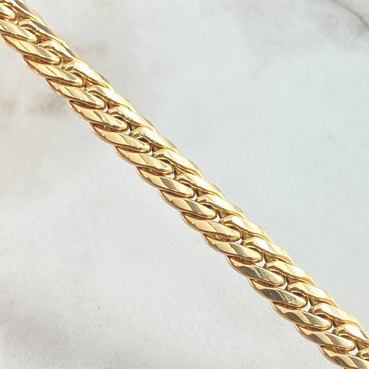 Flat Snake Bracelet 9gr / 8.3in / 18K Gold +3