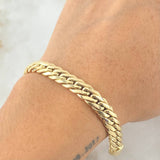 Flat Snake Bracelet 9gr / 8.3in / 18K Gold +3