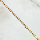 Pulso Marinero 3.7gr / 20cm / Oro Amarillo +3 18K