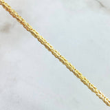 Peruvian Bracelet 3.25gr / 19.5cm / 18K Yellow Gold +3