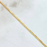 Franco Bracelet 2.3gr / 7.5in / 18K Yellow Gold +3