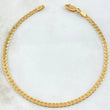 Cuban Links Bracelet 3.65gr / 8.3in / 18K Gold +1