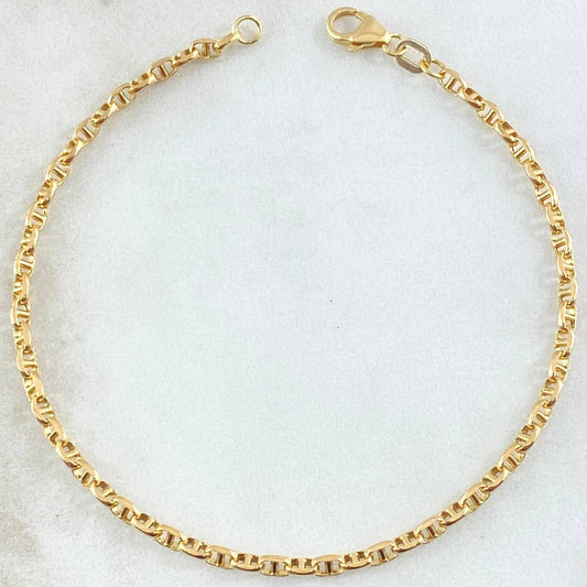 Pulso Marinero 1.75gr / 7 1/2 in / 2mm Oro Amarillo 18K *