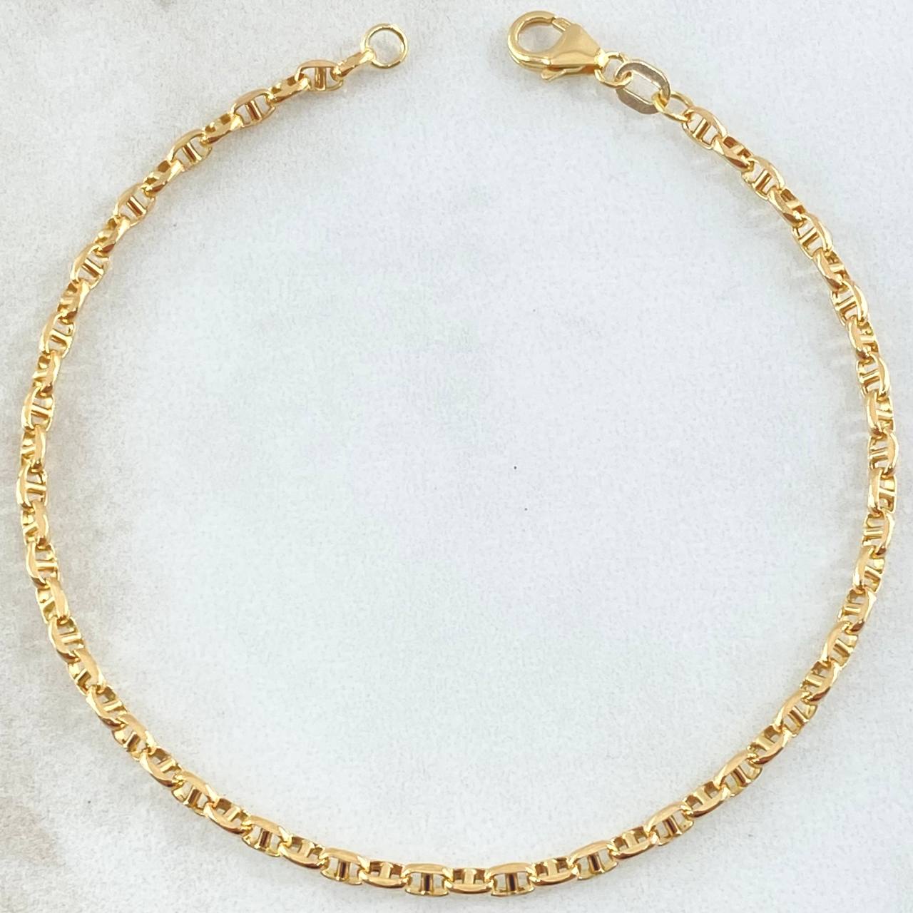 Sailor Bracelet 1.75gr / 7 1/2 in / 2.7mm Yellow Gold +3 18K ©