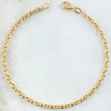 Sailor Bracelet 1.75gr / 7 1/2 in / 2.7mm Yellow Gold +3 18K ©
