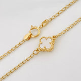 Bracelet Wheat Clover 2.85g / 7 in / 1.45mm Yellow Gold 18K