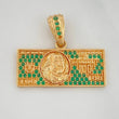 Dije One Dólar 3.45 g / 3/4 in Oro Amarillo 18K