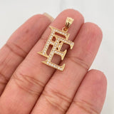 Dije Fe 2.25 g / 1 in Oro Amarillo 18K