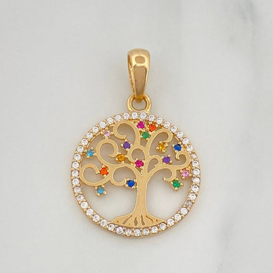 Dije Árbol De La Vida 2.15 g / 1 in Oro Amarillo 18K
