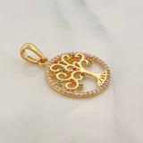 Pendant Tree of Life 2.15 g / 1 in Yellow Gold 18K