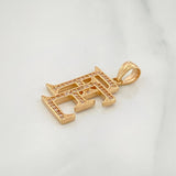 Dije Fe 2.25 g / 1 in Oro Amarillo 18K