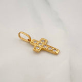 Dije Cruz 1.3 g / 1 in Oro Amarillo 18K
