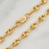 Cadena Gc 12.85g / 22 in / 4.67mm Oro Amarillo 18K