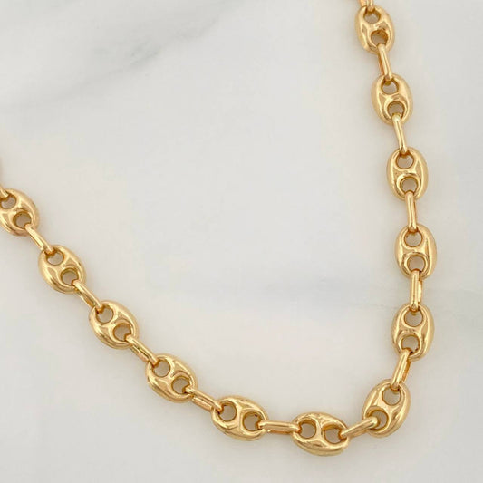 18K Yellow Gold Chain Gc 12.85 g / 21 1/4 in / 4.67 mm