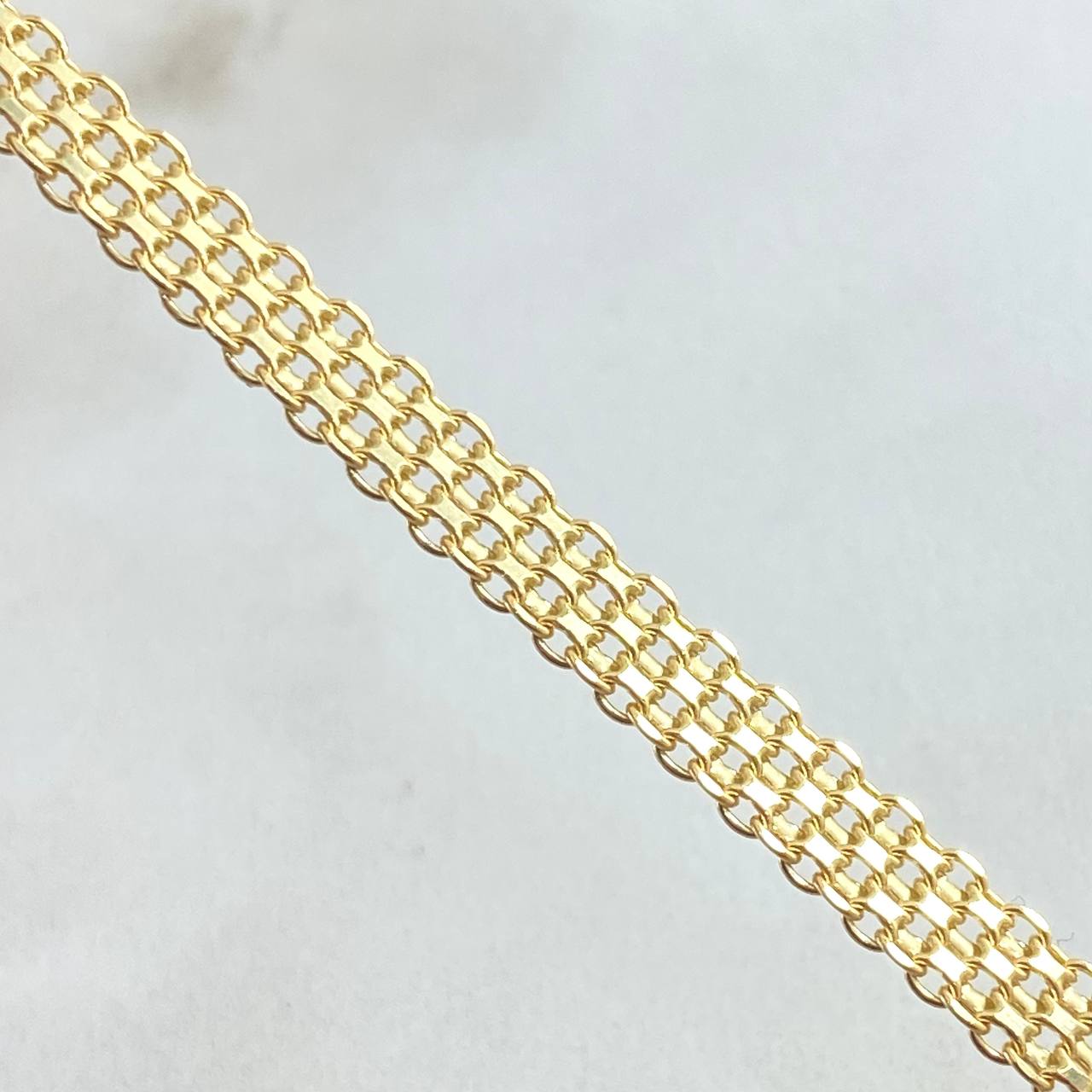 Bismark Bracelet 7.2gr / 8.3in / 18K Yellow Gold +1