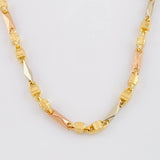 Spanish Rustic Chain 18.7g / 26 in / 4.2mm Three Golds 18K