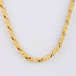 Cadena Rustica Texturizada 15.85g / 26 in / 4.4mm Oro Amarillo 18K