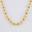 Cadena Rustica Tribal 15.15g / 28 in / 3.8mm Oro Amarillo 18K