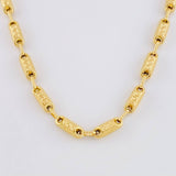 Cadena Rustica Tribal 14.65g / 26 in / 3.7mm Oro Amarillo 18K