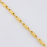 Cadena Rustica Tribal 14.65g / 26 in / 3.7mm Oro Amarillo 18K