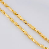 Spanish Rustic Chain 19.4g / 26 in / 4.3mm Yellow Gold 18K