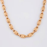Cadena Rustica Corona 14.55g / 26 in / 5mm Oro Rosa 18K