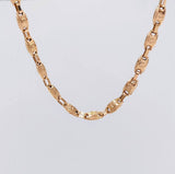 Cadena Rustica Corona 14.55g / 26 in / 5mm Oro Rosa 18K